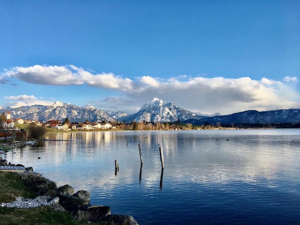 Hotel Fischer Am See Fussen Bagian luar foto
